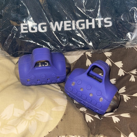NWT IN BOX Egg Weights 3lb set (1.5 lbs. each) - Picture 3 of 5